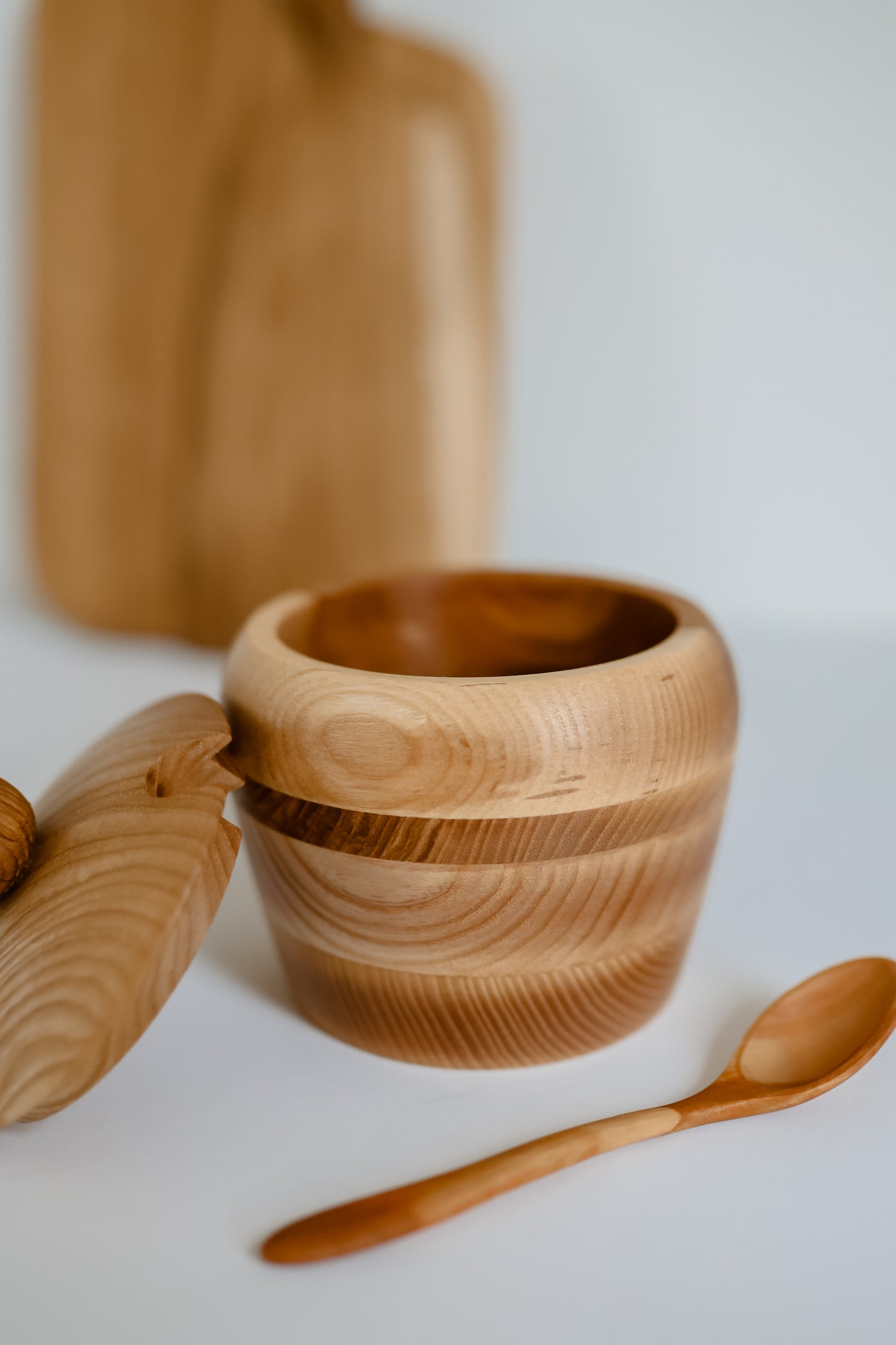 Cukura/sāls trauks, apaļš dizains