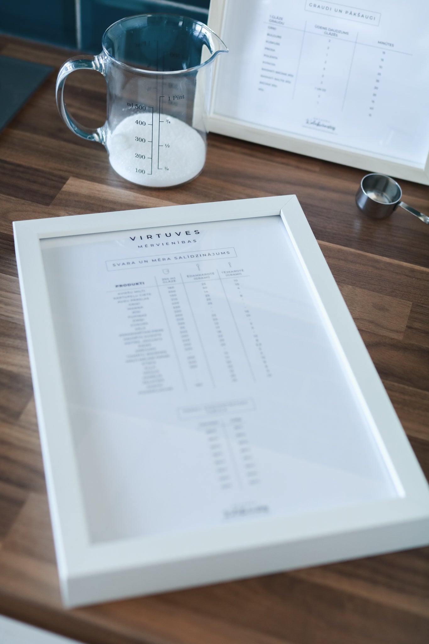 JAUNUMS! Dārzeņu un graudaugu pagatavošanas prints rāmī