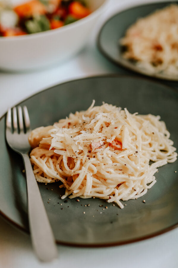 RECEPTE // Krēmīgā Pasta Carbonara